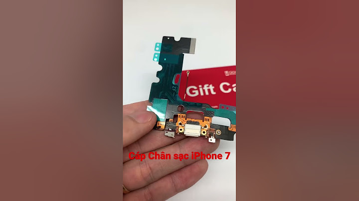 Thay chân sạc iphone 7 giá bao nhiêu