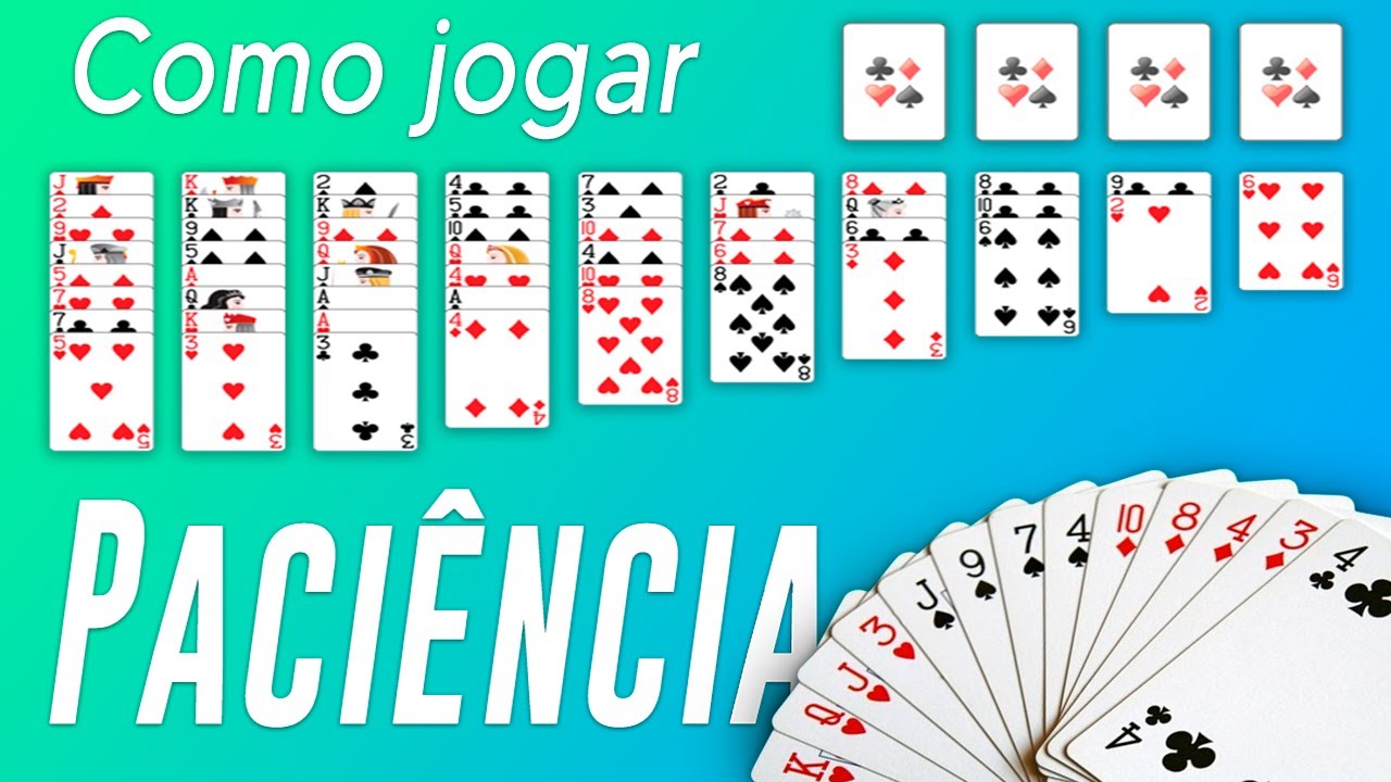 Como jogar paciência - jogo de baralho 