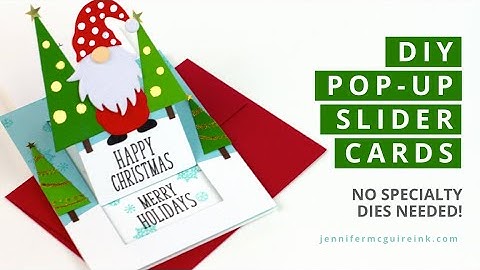 DIY Pop-Up Slider Cards
