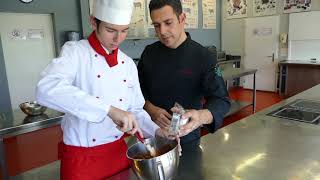 IMI Culinary School Demo - Chocolate Lava Cake