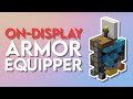 On-Display Armor Equipper | Minecraft Java 1.20+ Redstone Tutorial