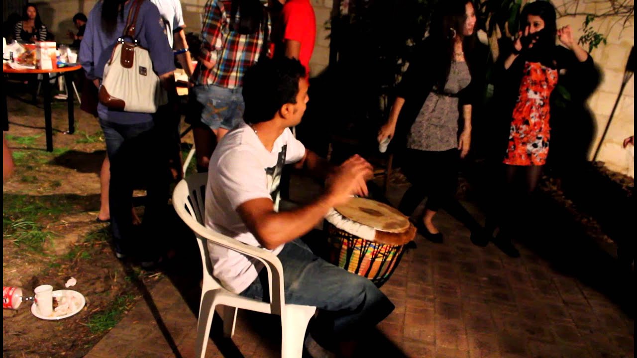 Premier Gaou party Djembe jam YouTube
