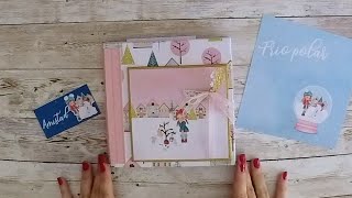 MINI ÁLBUM fácil para principiantes! (SCRAPBOOKING). Sin usar casi herramientas!!