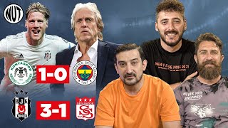 Konyaspor 1-0 Fenerbahçe Beşiktaş 3-1 Sivpor Maç Sonu Serhat Akın,Erman Özgür,Berkay Tokgöz