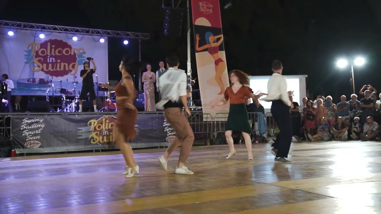 PIS 2023 - Swing choreo with Olga, Margaux, Andreas & Jean-Philippe