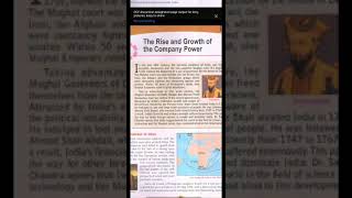 The rise and growth of the company power class- 8th NCERT history screenshot 5