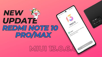 Redmi note 10 Pro New Update MIUI 13.0.6.0 With New Bug Fixes and New Control Centre | Update Now