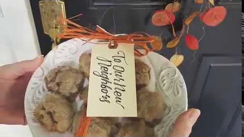 Terri Barnes Bakes Pumpkin Cookies Sept 2018