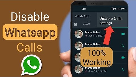 Disable Whatsapp Calls - Ignore or Block all whatsapp Calls | How To Stop Calls on WhatsApp