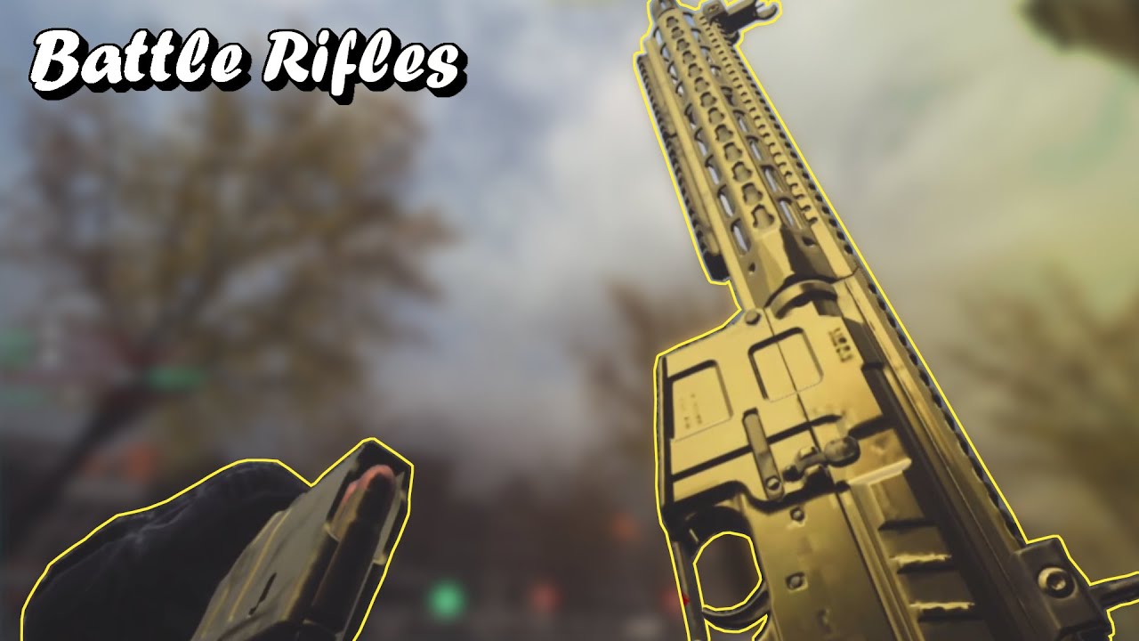 Golden Battle Rifles in Modern Warfare II! - YouTube