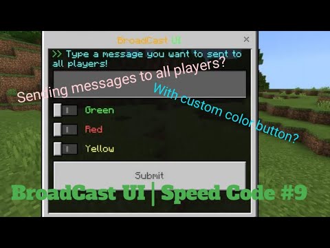 BroadCast UI | Speed Code #9