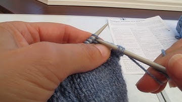 LKC 7 Armhole shaping - decreasing on alternate rows