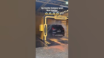 PASTI BERSIH DAN CEPAT KALO CUCI MOBIL PAKE ALAT CANGGIH INI #carwash #robot #otomatis #cucimobil