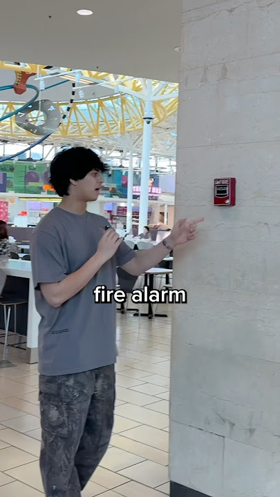 What if you PULL Firealarm at Mall?