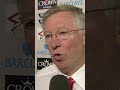 Sir Alex Ferguson after knocking Liverpool off their perch