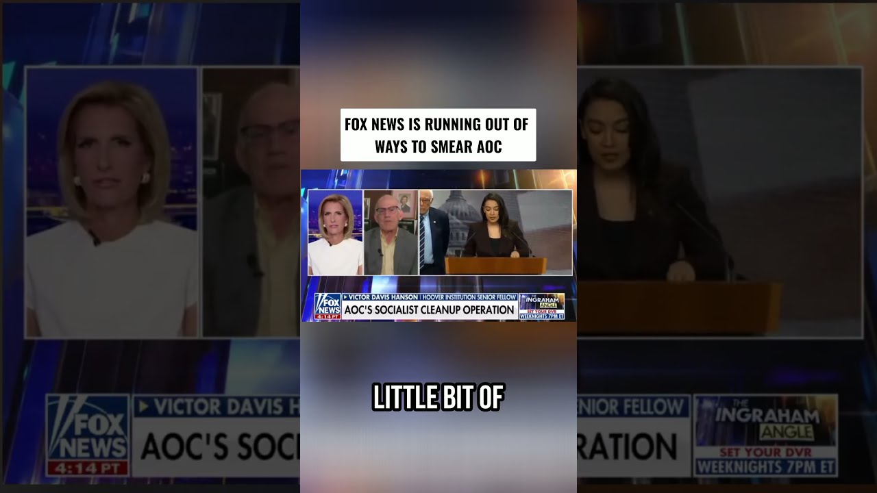 Fox News Resorts to Lazy Old Smear Campaign #TheMarkThompsonShow #AOC #FoxNews