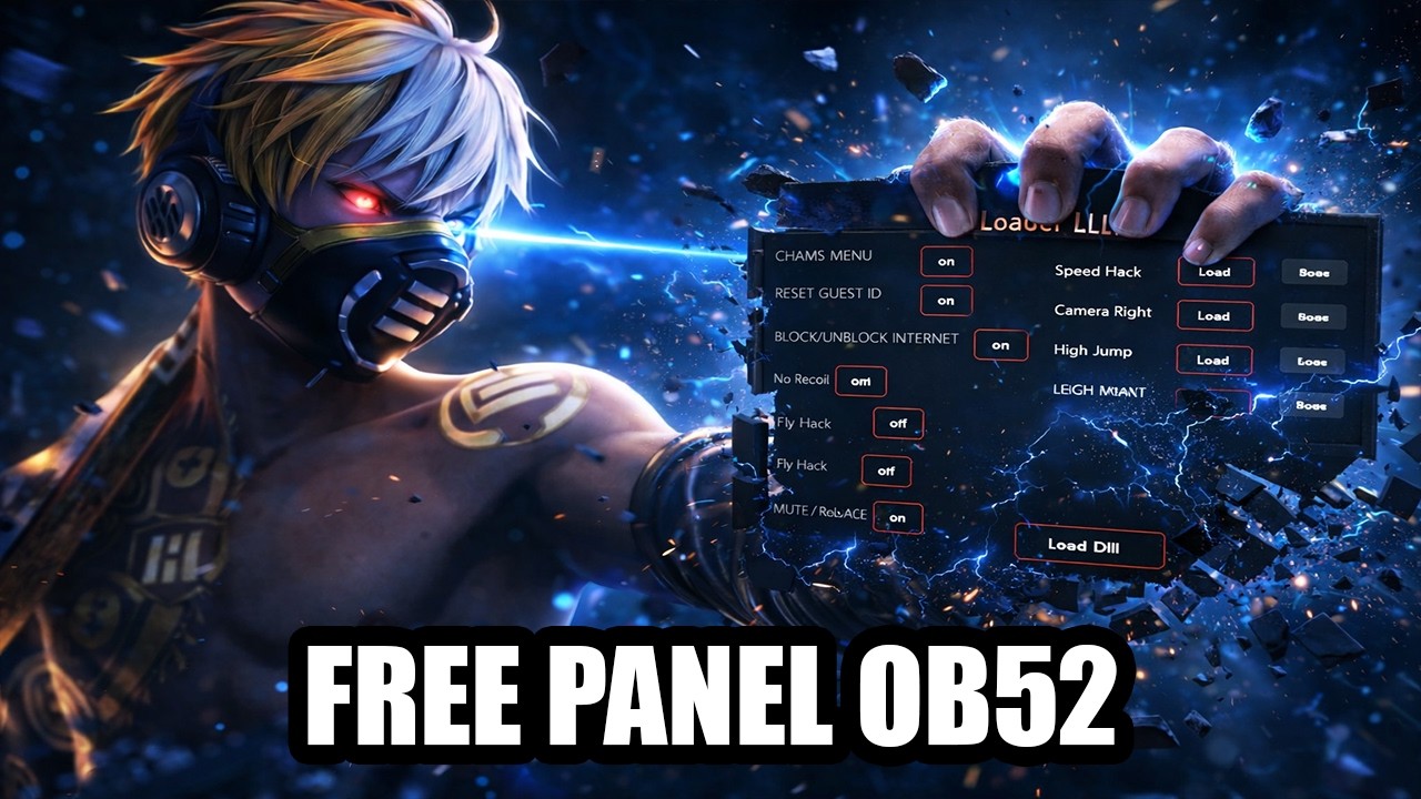 FREE FIRE PC PANEL OB52 🎯 AIMBOT RAGE PANEL | EVERY DAY FREE PANEL FOR ALL SERVER SAFE