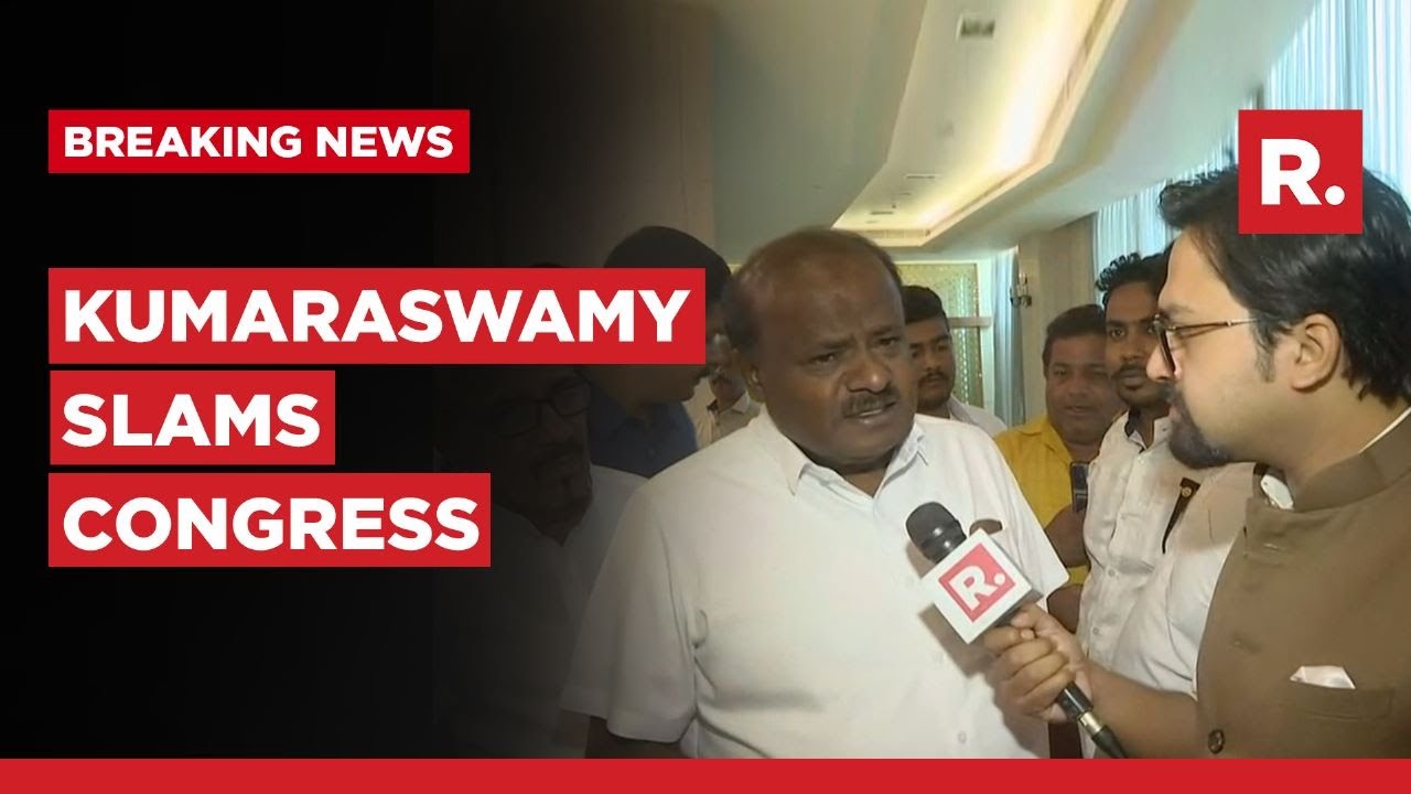 Republic Exclusive | JDS' HD Kumaraswamy Slams Congress Over 'Ban Bajrang Dal' Promise