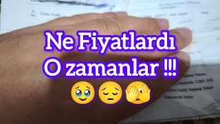 Yıllar Önce Ne Fiyat Idiler