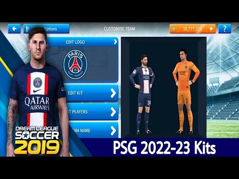 Paris Saint-Germain (Psg) 2022-23 Kits - Dls 19 - Youtube