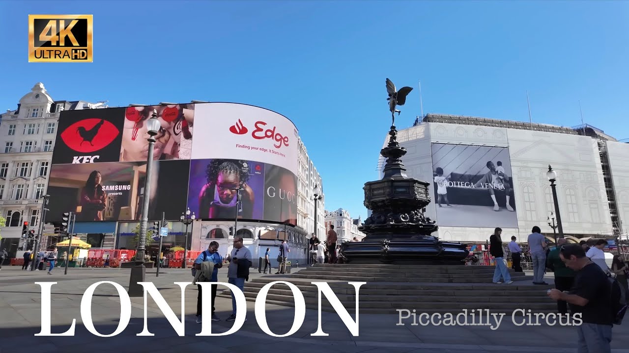 【4K】Давайте прогуляемся по Лондону!