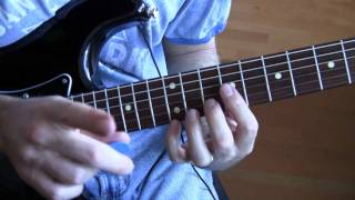 Part 10:  Ultraviolet (U2 Guitar Tutorial / Lesson) - Second Chorus (cont'd)