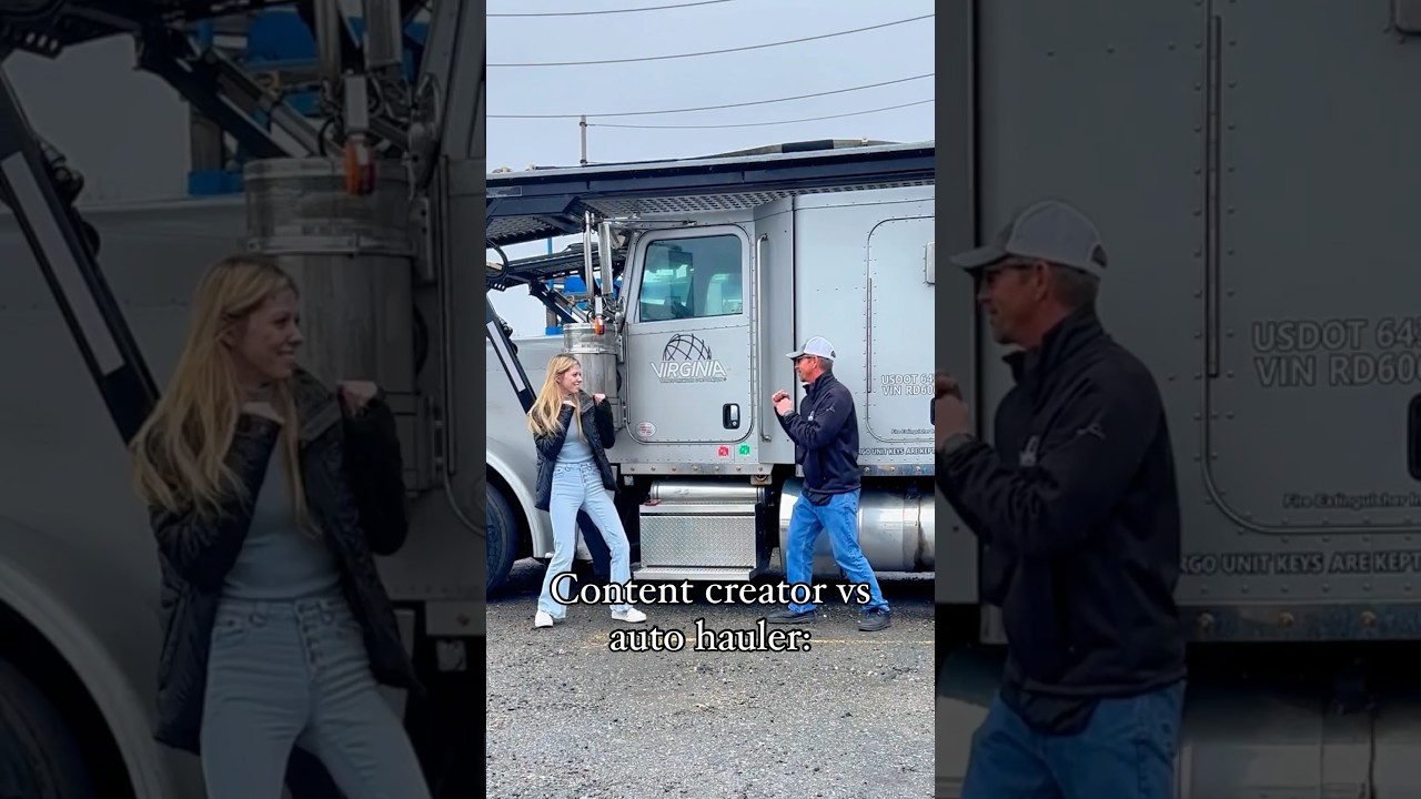 Content Creator vs Truck Driver! Who did it better? 🤔 