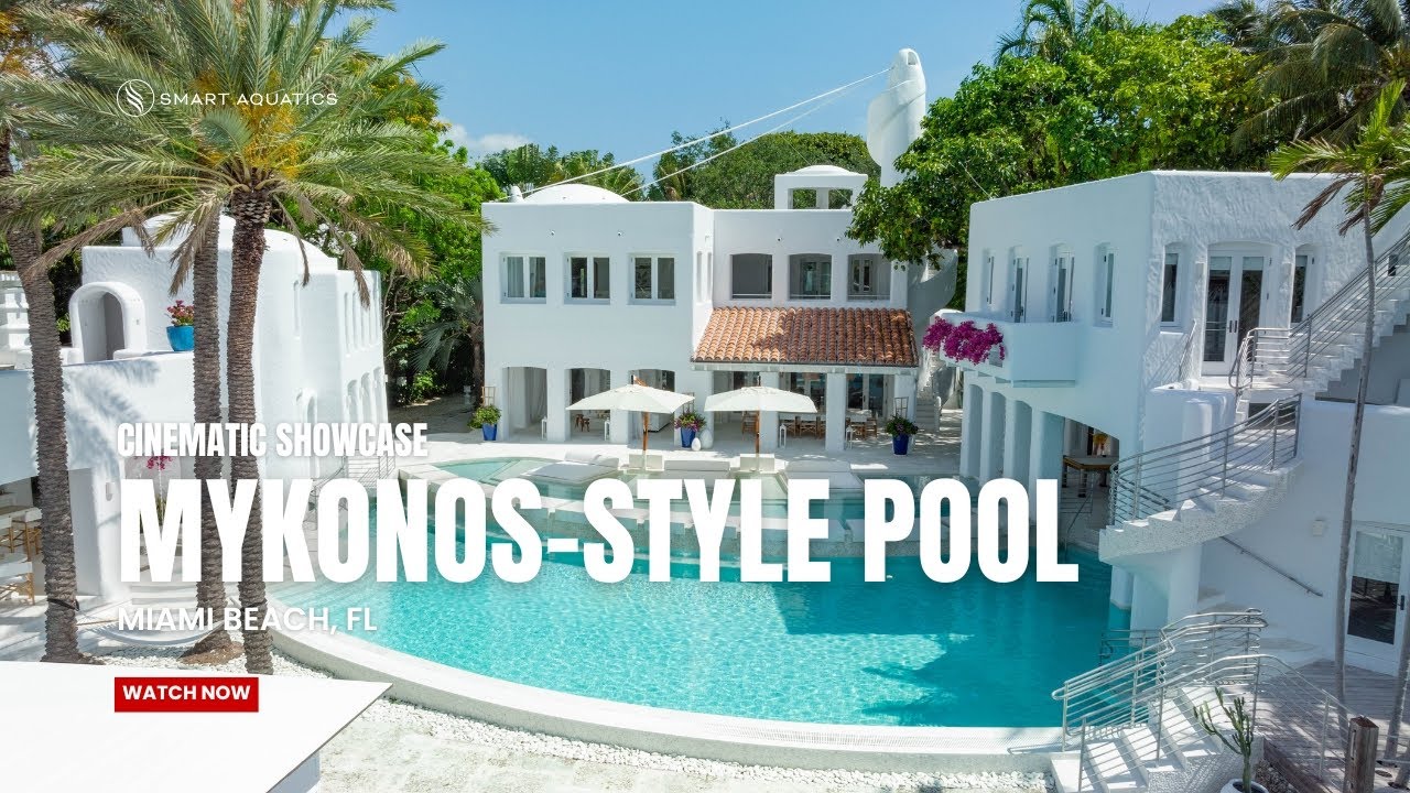 Mykonos House Pool Renovation | Miami Beach Luxury Transformation