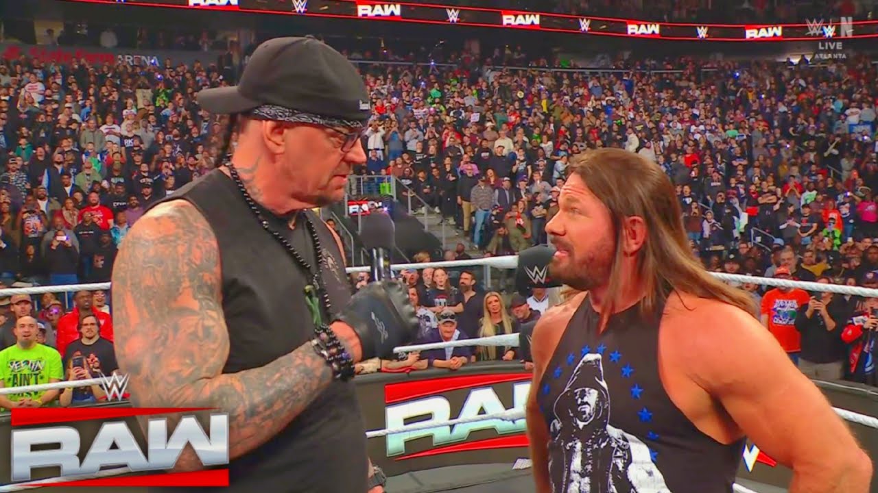 WWE Raw 23 February 2025 AJ Styles Retires & AJ Styles Hall Of Fame WWE Raw 23 February 2025 