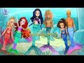 Audrey Mal Mermaid Ariel Morning Routine Adventure with Descendants 3 Doll Story