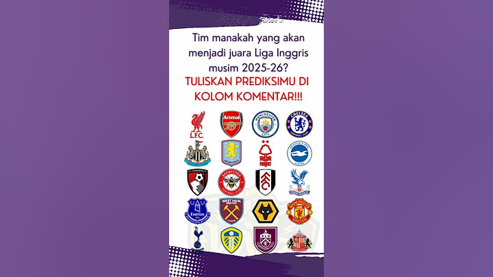 ⚽🔥 SIAPA YANG BAKAL JUARA LIGA INGGRIS 2025-26? #epl #premierleague