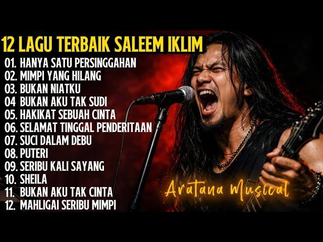12 Lagu Terbaik Saleem Iklim Cover Versi Rock Full Album | Aratana Musical