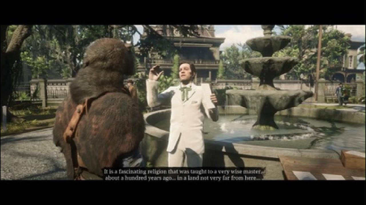 Red Dead Redemption 2: A Chelonian Preacher In Saint Denis - YouTube