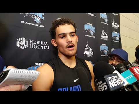 NBA Trae Young Orlando Magic Work Out Interview NBA Trae Young Orlando Magic Work Out Interview