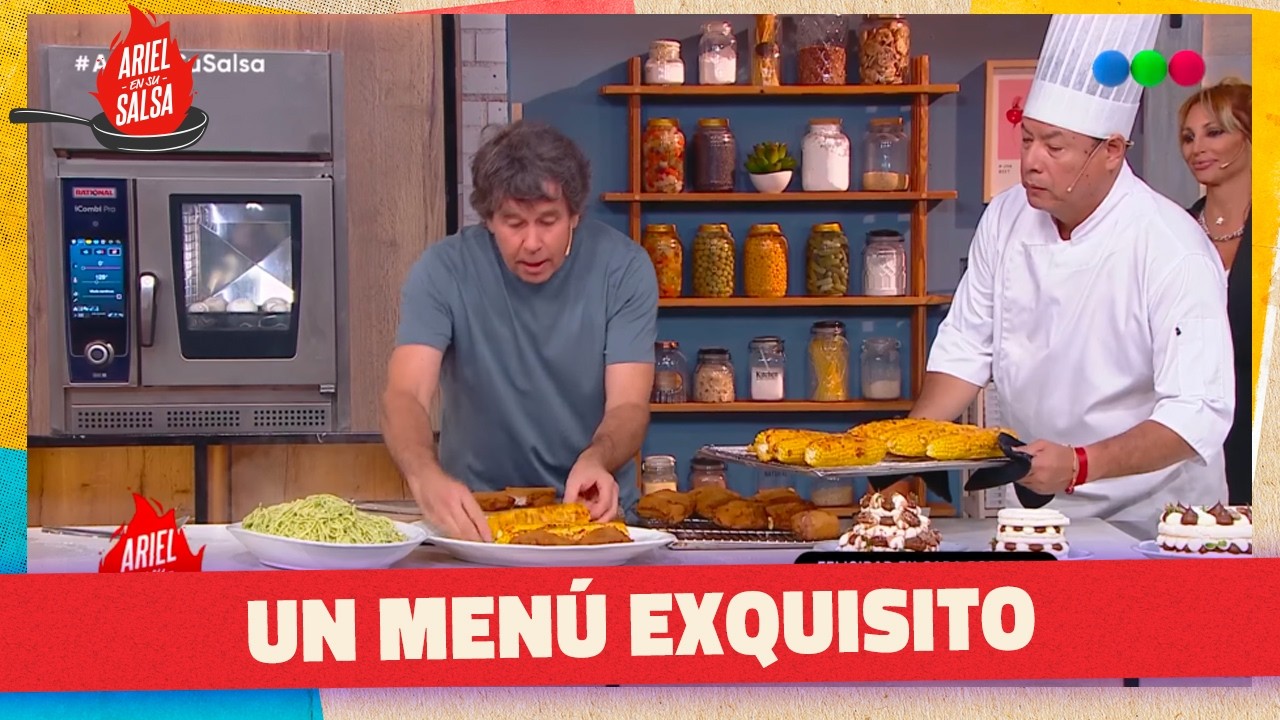 Choclos a la Plancha - Milanesa de Cerdo Frita - Torta Pavlova Argenta | ARIEL EN SU SALSA