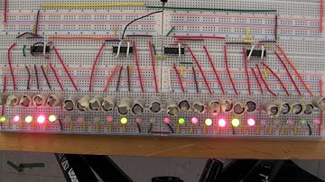 One way coupled array: 1D Electronic