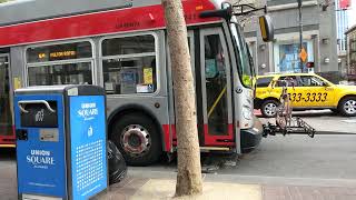 SF Muni 2015 New Flyer XT60 7241 on Route 5R Fulton Rapid