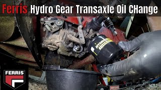 Ferris Hydro Gear Transaxle Oil Change by Worlds Okayest Farmer 108 views 3 months ago 10 minutes, 42 seconds