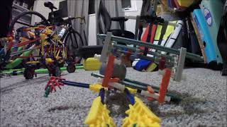K'Nex Lost Mines Power Tower Crane 63149 parts bin build