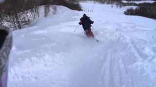 高畑スキー場レッドコース 2015.01.25 WTB