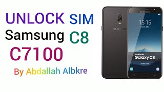 UNLOCK SIM SAMSUNG Galaxy C8 CDMA SM-C7100 //فك شفرة يمن موبايل // - By_albkre