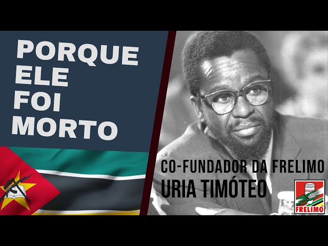 Quem foi o Cofundador da Frelimo? [Uria Timóteo Simango] class=