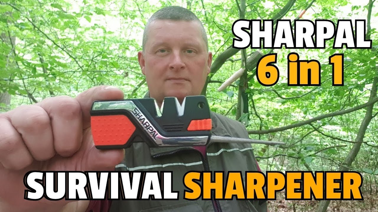 Sharpal 6-IN-1 Knife Sharpener/Survival Tool