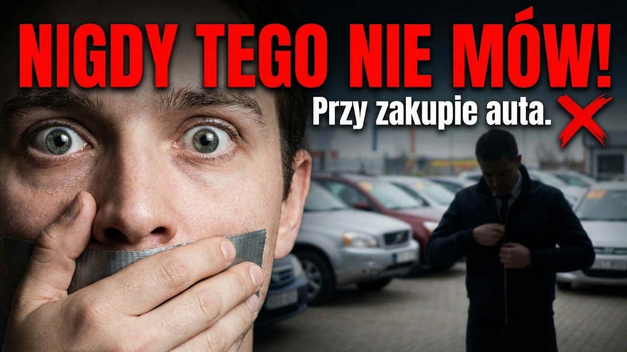 NIGDY nie mów tego przy kupnie auta! (Lista 15 błędów)