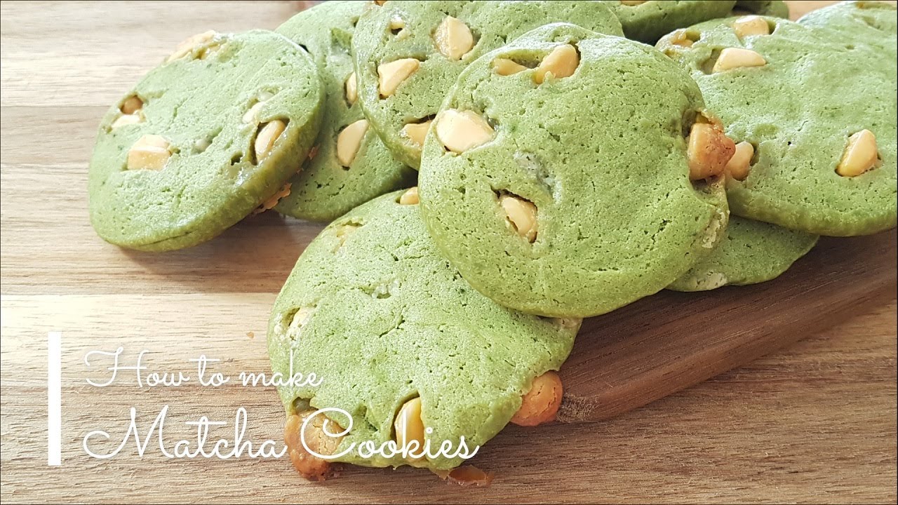 Matcha / Green Tea Cookies Recipe