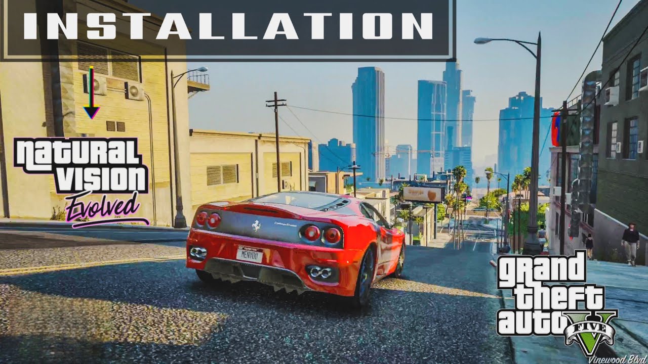 GTA 5 NaturalVision Evolved Installation (2025 Guide) | Graphics Mod Step-by-Step Tutorial