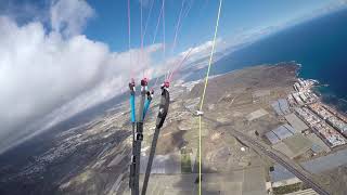 Paragliding From Ladera De Guimar, Tenerife