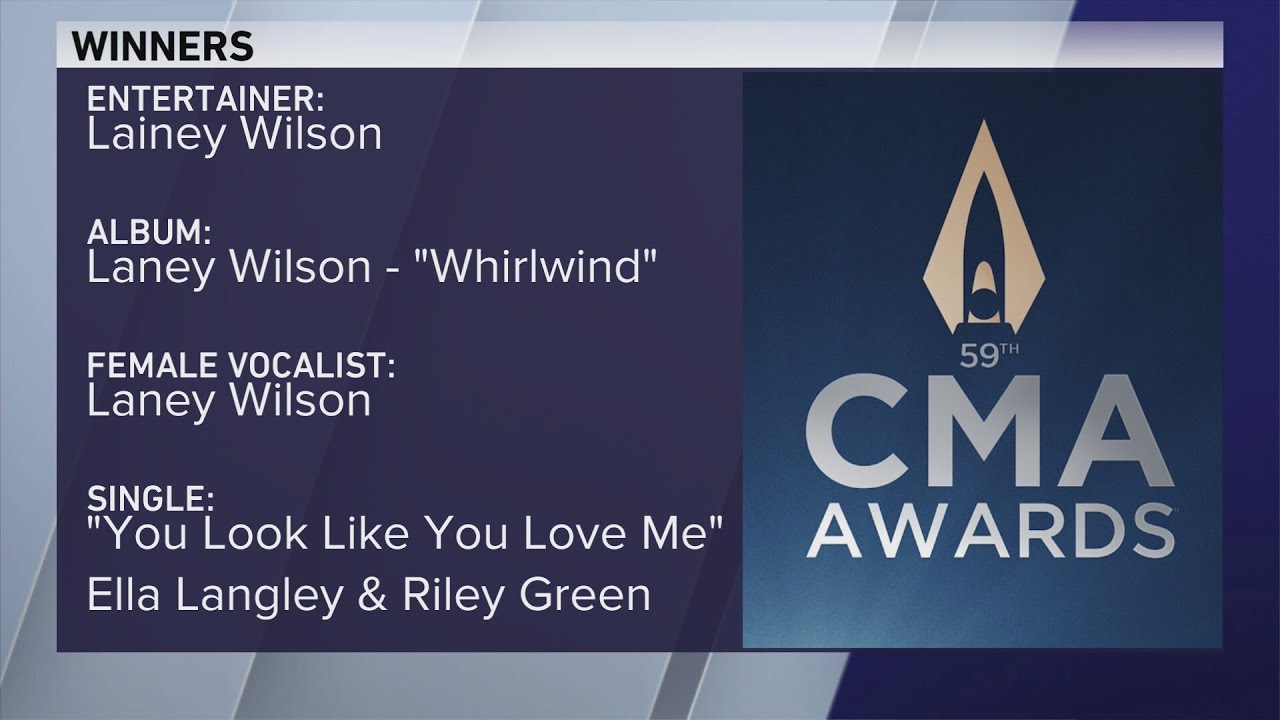 2025 CMA Awards winners