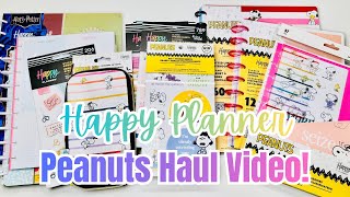 Happy Planner | Online Planner Haul | New PEANUTS Collection + More!