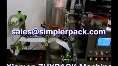 Inner and Outer Tea Bag Packing Machine With String and Tag by Caprise-ZHYPACK